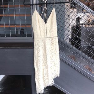 Off white, lace dress